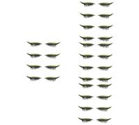 NOLITOY 16pares Pegatinas De Pestañas De Brillo Reutilizables Para Maquillaje De Ojos Decoración De Pestañas Para Escenarios De Diseños Autoadhesivas y Fáciles De Aplicar
