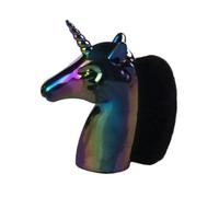 NOLITOY 1pieza Brocha De Maquillaje Unicornio Diseño Creativo y Mango Para Polvo y Base Para Uso Diario y Profesional