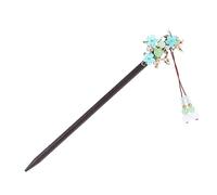 NOLITOY 1pieza Horquilla De Madera Vintage Para Cabello Diseño De Flor Accesorio Elegante Para Peinados De Mujeres y Niñas Para Largos Cabellos y Ocasiones Especiales
