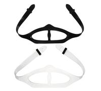 NOLITOY 2 Correas para Gafas de Buceo de Silicona Suave, Banda Elástica Unisex, Repuesto para Máscara de Snorkel y Gafas de Natación, Accesorio Resistente para Equipo de Buceo,