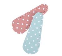 NOLITOY 2 Fundas Protectoras de Cuero para Tijeras de Costura Diseño Puntos Colores Rosa y Menta Cubre Cuchillas Ligeras y Seguras para Uso Doméstico y Artesanal