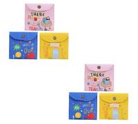 NOLITOY 2 Juegos Servilleta Sanitaria Bolsa De Almacenamiento De Las Mujeres Menstrual Pad Bolsa Bolsas Sanitarias Servilleta Sanitaria Bolso Período Bolsa Cartera Para Cartera 3 piezas * 2
