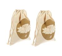 NOLITOY 2 Piezas Bolsa De Almacenamiento Para Cuencos De Meditación Budista Unidades Bolsa Cordón Para Guardar Cuencos Para De Meditación Para Practicar Casa o Templos