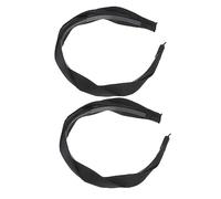 NOLITOY 2 Piezas Diadema Ancha Retorcida Diadema Trenzada Vintage Para Mujer Cruzada Herramientas De Peinado Para Mujeres y Niñas Para Fiestas y Eventos