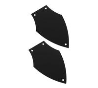 NOLITOY 2 Piezas Metal Guitar Truss Rod Cover Plate Neck Plate Pad For Electric Bass Guitar Accessories
