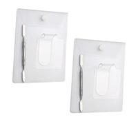 NOLITOY 2 Piezas Paleta De Mezcla De Colores Paletas Acrílicas De Maquillaje Para Sombra De Ojos y Delineador De Ojos Herramienta De Maquillaje