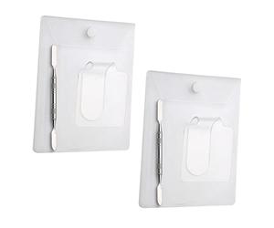 NOLITOY 2 Piezas Paleta De Mezcla De Colores Paletas Acrílicas De Maquillaje Para Sombra De Ojos y Delineador De Ojos Herramienta De Maquillaje