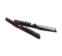 NOLITOY 2 Piezas Peines de Compactos y Portátiles para Cepillos de Cabello Dual para Hombres y Mujeres Perfectos para Cuidado y