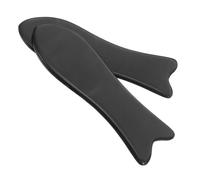 NOLITOY 2 Piezas Portable Ox Horn Scraper For Skin Care Muscle Relief Puffiness Reduction And Dark Circles Treatment