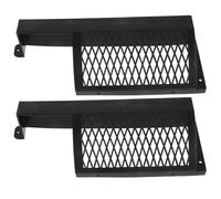 NOLITOY 2 Piezas Repuesto para Mesa de Fútbol de Plástico Negro Caja de Recogida para Pelotas Accesorio para Futbolín Familiar y Reuniones