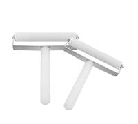 NOLITOY 2 Piezas Rodillo Adhesivo de Silicona Unidades para Aplicación de Película Protectora Móvil Herramienta Portátil para Sellado de Juntas y Laminado sin Burbujas Reutilizable y