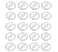 NOLITOY 20 Piezas 20 Piezas de Repuesto para Molinillo de Pimienta Placa Inferior de Acero Inoxidable 304, Diámetro 35 Mm, Accesorio Compatible para Molinillos Manuales de Especias en