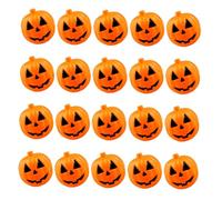 NOLITOY 20 Piezas Caja de Dulces de Calabaza Halloween Soporte de Bocadillo de Calabaza de Plástico Reutilizable para Truco o Trato para Suministros de Fiesta