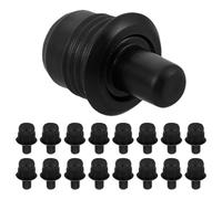 NOLITOY 20 Piezas Retenedores para Rejilla de Altavoz Clips de Plástico para Sujeción Rápida y Desmontaje Fácil Compatibles con Varios Modelos para Montaje y Protección Acústica Sistemas