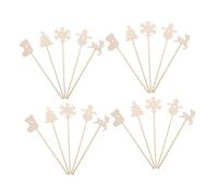 NOLITOY 20 Varitas De Juguete para Fiestas Infantiles Varitas De Hadas De Madera De Princesa De Madera Sin Terminar para Cosplay