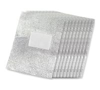 NOLITOY 200piezas Almohadilla Quitaesmalte De Unidades Láminas De Gel Para Uñas Con Almohadilla De Algodón Para Quitar Gel De Uñas