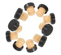 NOLITOY 24 Piezas Tapones de Corcho T para Sellado para Botellas Abiertas Usos Hogar Restaurantes y Bares
