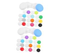 NOLITOY 24piezas Estuche De Lentes De Contacto Decorativo y Portátil Caja De Lentes para Viajes Organizador De Lentillas Compacto y Práctico para Uso Diario