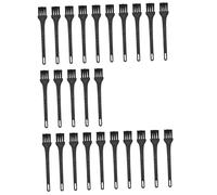 NOLITOY 25 piezas Cepillo Pequeño para Limpieza de Afeitadora Eléctrica Herramienta Multipropósito para Polvo y Mantenimiento de Electrónica Compacto y Fácil de Usar Teclado y