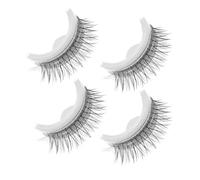 NOLITOY 2pares Pestañas Postizas Autoadhesivas para Fiestas de Extensiones de Pestañas para Mujer Decoración de Ojos Doble Adhesivo