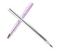 NOLITOY 2Pcs Ojo De Máscara De Labios De Cepillo De Labio De Doble Extremo Portátil Para Maquillaje Para Maquillaje De Labios Para Hacer Brillo De Labios Para Máscaras Para La Cara Del