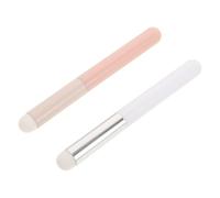 NOLITOY 2piezas Brochas De Labios Con Cabeza De Aplicadores Profesionales Para Gloss y Diseño Ergonómico Para Aplicación Precisa y Suave