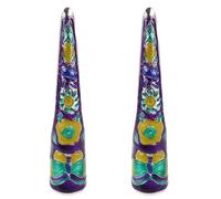 NOLITOY 2piezas Cubreuñas Estilo Real Puntas para Uñas Desmontables Anillos para Uñas de Metal Accesorios para Cosplay de Antigua Reina para Escenarios de Baile Festivales y Fiestas