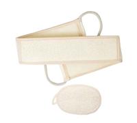 NOLITOY 2piezas Esponja Exfoliante De Luffa Natural Para Ducha De Almohadillas Exfoliantes Para Cuerpo y Espalda Para Limpieza Profunda y Cuidado Unisex
