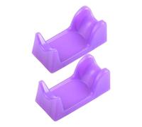 NOLITOY 2piezas Soporte De Manicure Eléctrico Para Pulidores Estante De Almacenamiento Para Manejar Escritorio Herramienta De Colocación Para Salón y Estudio De Uñas