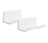 NOLITOY 2piezas Soporte De Pared Para Secador De Pelo Rack Adhesivo Sin Taladro Para Baño Estante Organizador Para Secadora Ahorra Espacio Fácil De Instalar y Estable