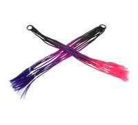 NOLITOY 2piezas Trenzas De Peluca De Colores Extensiones Trenzadas Sintéticas Para Festivales Cosplay y Fiestas Para Niñas