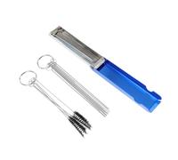 NOLITOY 3 juegos Kit de Limpieza para con Cepillos y Agujas de Resistente la Corrosión Herramienta Profesional para Eliminar Obstrucciones Motores de y Vehículos Atv para Taller y Uso