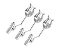 NOLITOY 3 Piezas Clip Metálico para Partituras de Trompeta y Trombón Pinza Resistente para Sujetar Música Conciertos y Desfiles Soporte Portátil para Banda y Actuaciones Exteriores