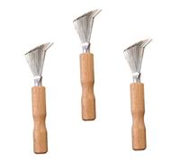 NOLITOY 3 piezas Limpiador de Cepillos para Cabello Removedor de Pelo para Peines Herramienta Práctica y Ligera con Diseño Ergonómico para Uso Casa y Viaje