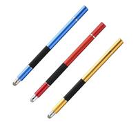 NOLITOY 3 Piezas Stylus Capacitivo con Punta Fina y Cabezal Conductivo Doble Función con Ventosa para Pantallas Táctiles Compatible con Tablets y Móviles Precisión Profesional para Dibujo