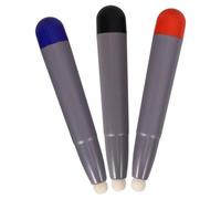 NOLITOY 3 Piezas Stylus Pen Capacitivo para Pantalla Táctil Bolígrafo Electrónico Ligero y Portátil para Pizarra Compatible con Dispositivos Touch con Punta de Fieltro Rojo Azul y