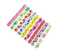 NOLITOY 30 piezas Bloques de Esponja para Uñas con Diseño Estampado Limas y Pulidores Profesionales de Manicura Colores Aleatorios para Cuidado y Duradero de Uñas Color Aleatorio