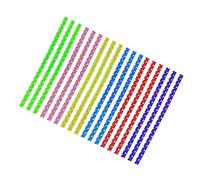 NOLITOY 300piezas Cuerda De Sellado De Plástico y Alambre De Hierro Para Bolsas De Galletas Mezcla De Para Manualidades y