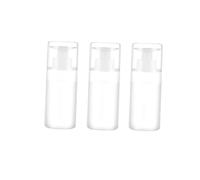 NOLITOY 3piezas Botellas De Dispensador Vacías Para Viaje Recipientes Portátiles Para Loción Agua Limpiadora y Tónico