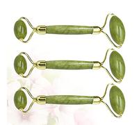 NOLITOY 3piezas Herramienta De Cuidado Piel Masajeador De Rodillos Facial Rodillo De Jade Autentico Para Empujar El Rostro Herramienta De Masaje Cuidado Piel Uso Spa