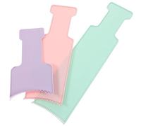 NOLITOY 3piezas Kit Para Teñir Cabello Con Tablero De Resaltado y Peine Herramientas Para Coloración y Balayage Cepillo Aplicador De Tinte Para Estilistas