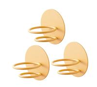 NOLITOY 3piezas Soporte De Esponjas De Maquillaje Pared Estantes De Almacenamiento Para Huevos De Maquillaje Sin Perforaciones Diseño Compacto y Ventilado Para Cosméticos Pequeños