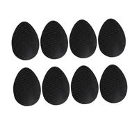 NOLITOY 4 Almohadillas Antideslizantes Adhesivas para de Zapatos Protectores de Silicona Resistentes al Desgaste con Textura Ondulada para Tacones y Zapatos Reducción de Ruido y