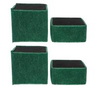 NOLITOY 4 Piezas Bloques Filtrantes de Activado para Acuarios Purificador de Agua Silencioso Compatibles con Filtros de Esquina y Tanques de Agua Dulce y Salada para Mantenimiento Fácil