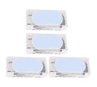 NOLITOY 4 Piezas Caja Purificadora de Olores para Refrigerador Minerales Nanocristalinos y Plástico, Absorbente y Desodorante Adecuado para Baño y Armarios