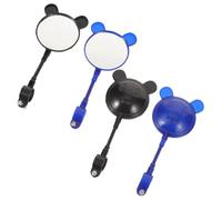 NOLITOY 4 Piezas Espejos para Manillar de Bicicleta Infantiles Accesorios Resistentes de PC para Patinetes y Bicicletas de Equilibrio Espejos Retrovisores Seguros y Color Color Aleatorio