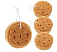 NOLITOY 4 Piezas Esponja de Baño Esponja Corporal Exfoliante para Hombres y Mujeres para Uso Ducha para Limpieza Corporal