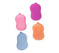 NOLITOY 4 Piezas Esponja De Baño Forma Cacahuete Esponja Ducha Infantil Cepillo De Baño Material Suave