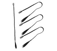 NOLITOY 4 piezas Extensiones de Cabello Trenzado con Clip Largas y Naturales Resistente al Calor Suaves y Cómodas para Uso Diario Coleta Postiza Versátil para Mujer