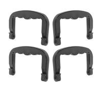 NOLITOY 4 Piezas Mango para Jaula de Mascotas de Plástico Resistente de Diseño Ergonómico y Ligero Fácil Instalación para Transportines de Perro y Jaulas de Hámster